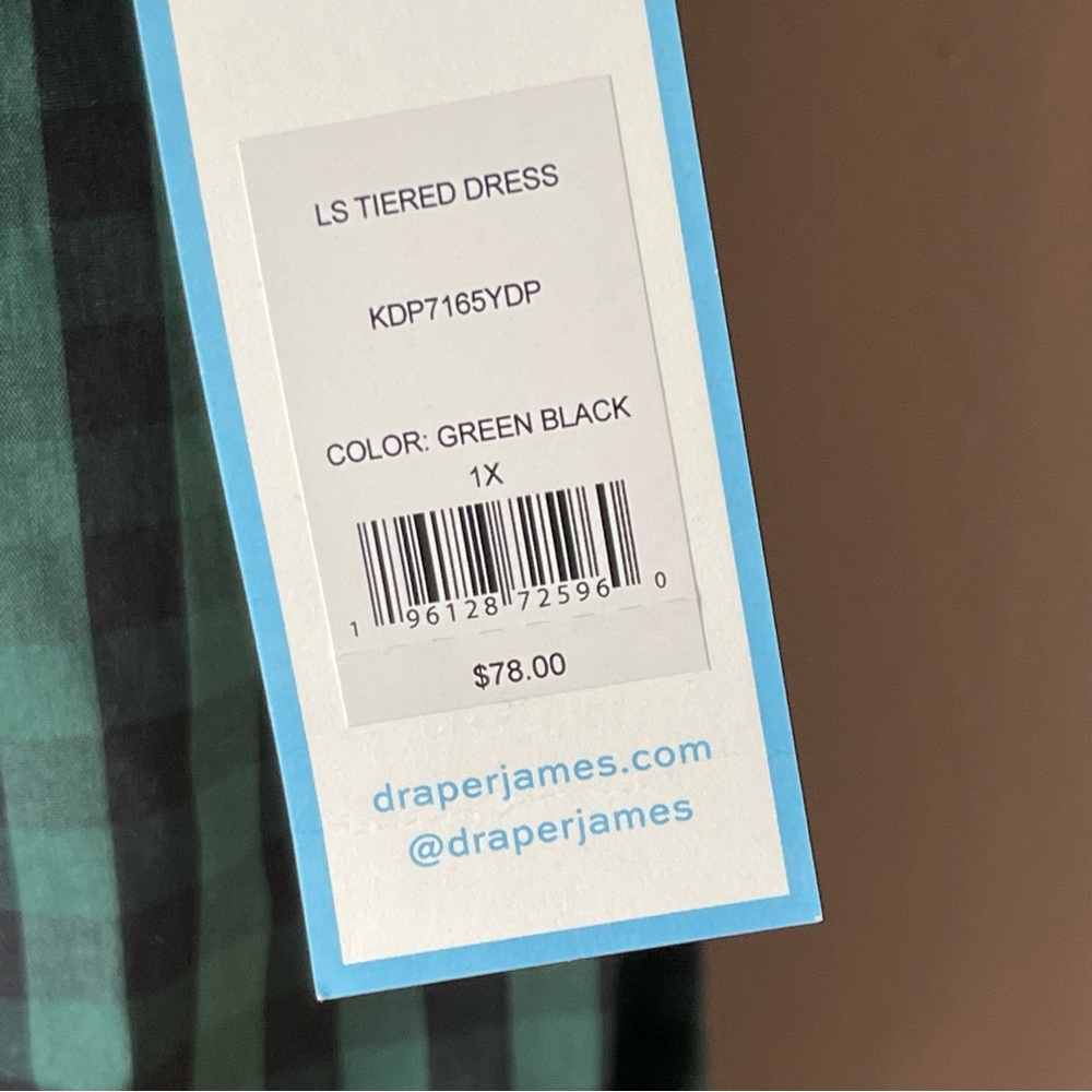 Draper James Green Checkered Dress - Picture 11 of 11